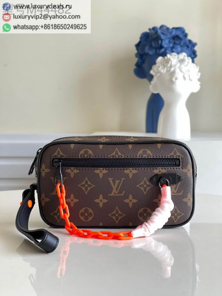 Louis Vuitton LV Virgil Abhol Chain M44482 Monogram Clutch Bags