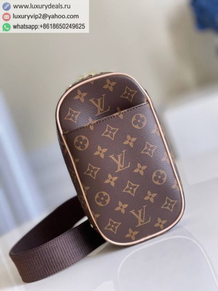 Louis Vuitton LV Monogram Pochette Ganju M51870 Monogram Fanny Packs