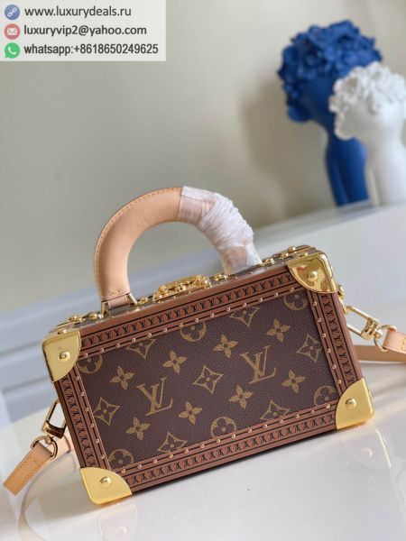 Louis Vuitton LV Valisette Tresor M45673 PVC Tote Bags