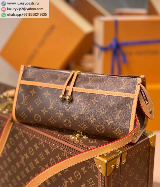 Louis Vuitton LV Crossbody Popincourt M40008 Women Monogram Shoulder Bags Monogram