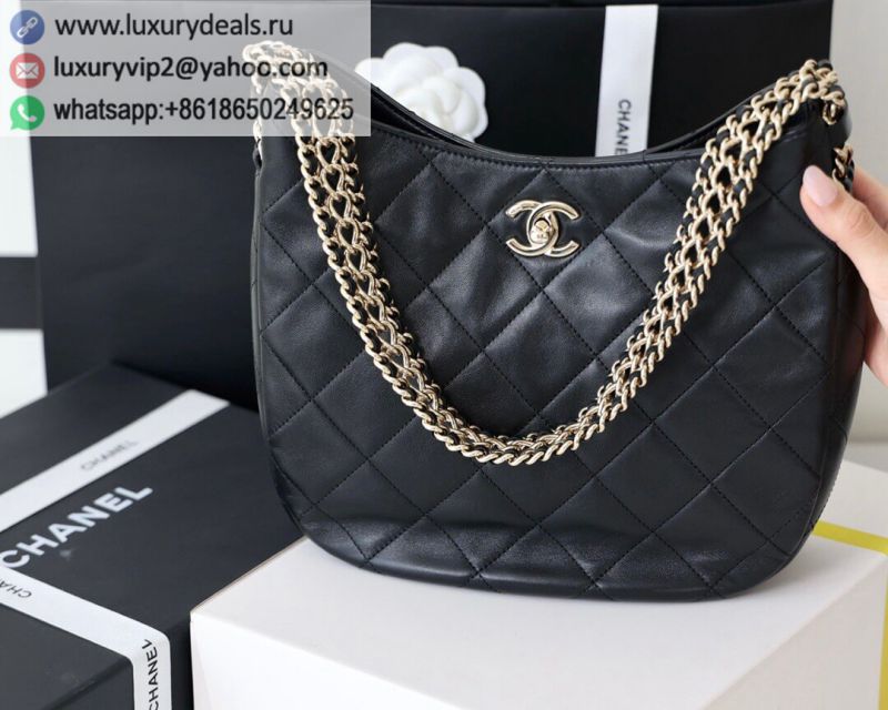 CHANEL 2022CCSS 22p Shoulder Bags AS3153 Black