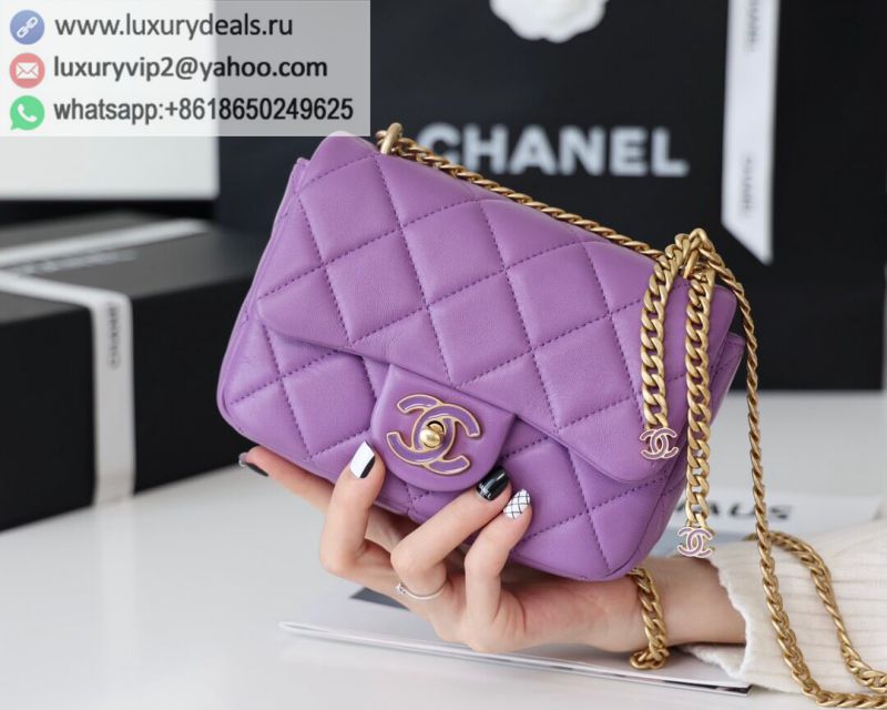 CHANEL 22P AS3113 Purple