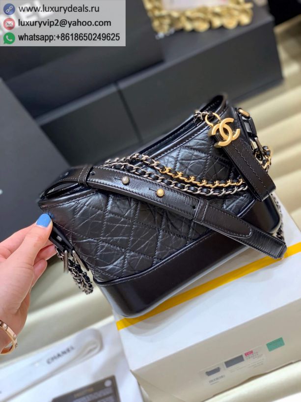 CHANEL Gabrielle hobo bag A91810 Black