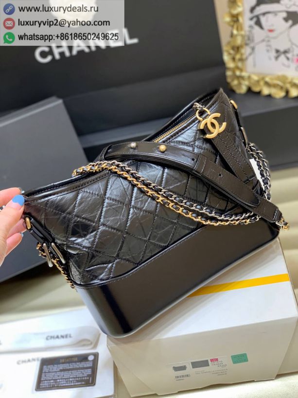 CHANEL Gabrielle hobo bag Medium AS1521 Black