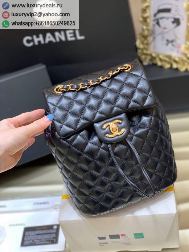 CHANEL coco Small Backpack A91123 Black