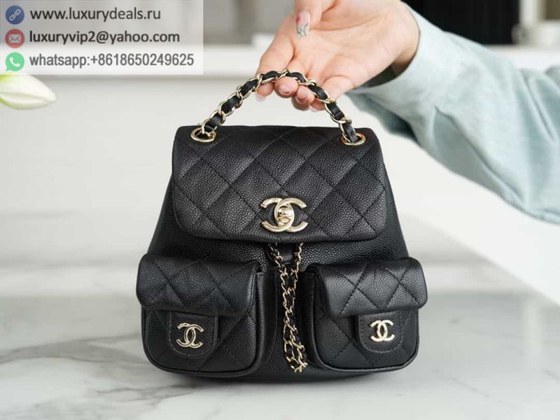 CHANEL 23P Duma Backpacks Mini AS3787