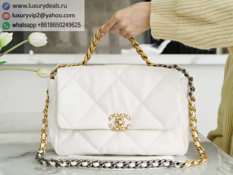 CHANEL Medium 30CM 19BAG AS1161