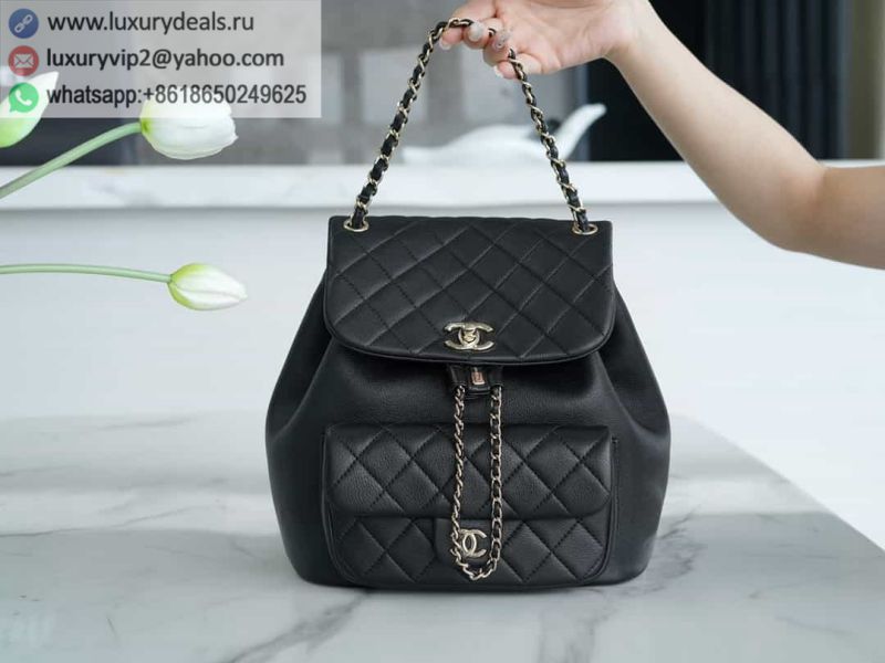 CHANEL 23C Duma Large Backpacks AS3618