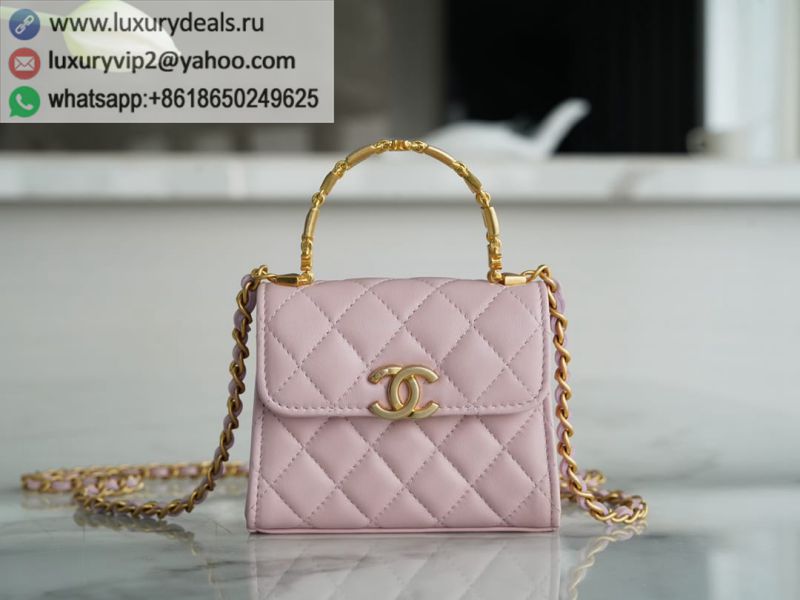 CHANEL 22B Pink Small Chain Bags AP2944