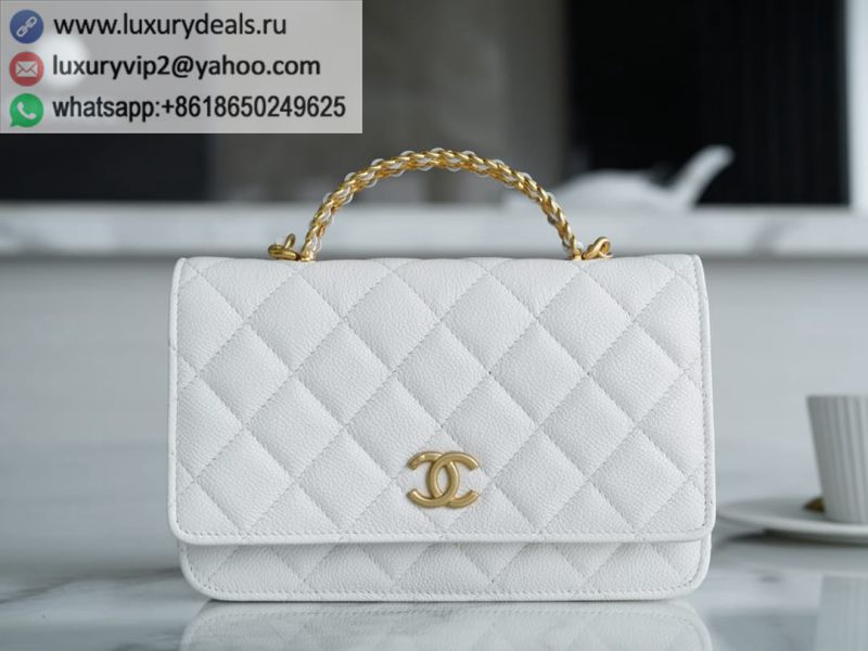 CHANEL 22P WOC AP2804 White