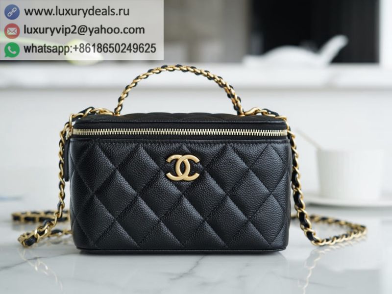 CHANEL 22SS hollow out Box AP2805 Black