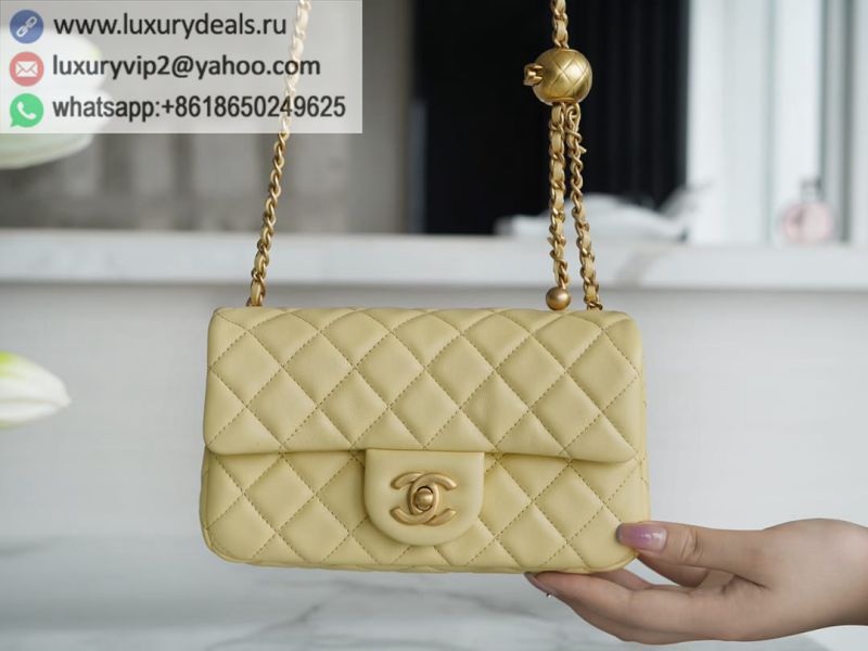 CHANEL CF20CM Mini Metal Flap Bags AS1787