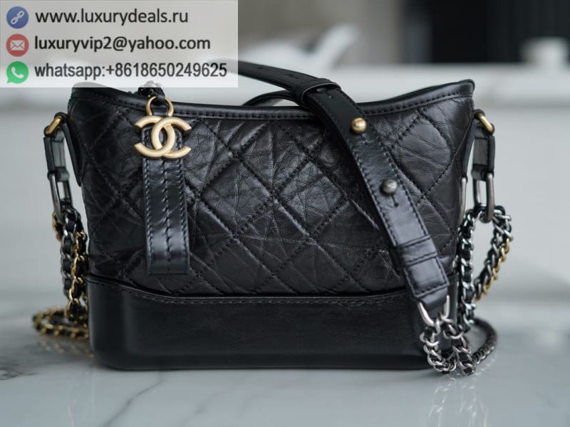 CHANEL Gabrielle Classic Black Small A91810