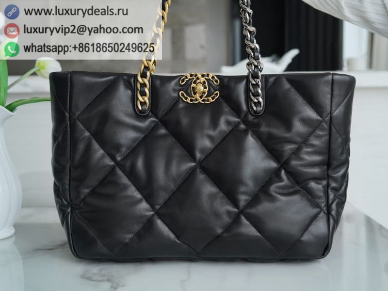 CHANEL 19BAG TOTE AS3660 Black