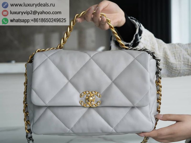 CHANEL Medium 30CM 19BAG AS1161