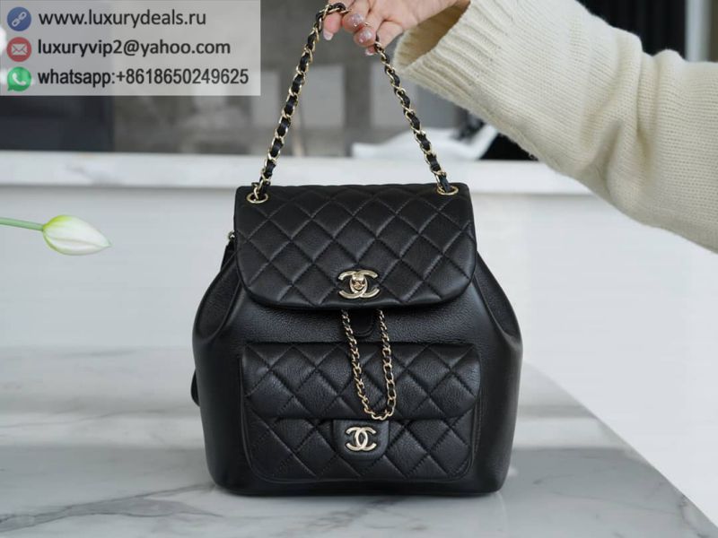 CHANEL 23C Duma Large Backpacks AS3618