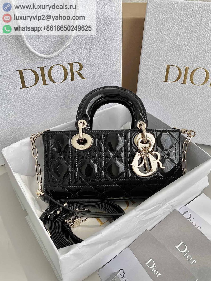 DIOR Patent Small LADY D-JOY M0613OWCB_M900