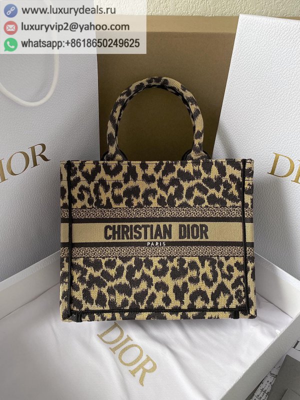 DIOR BOOK TOTE M1265 Leopard