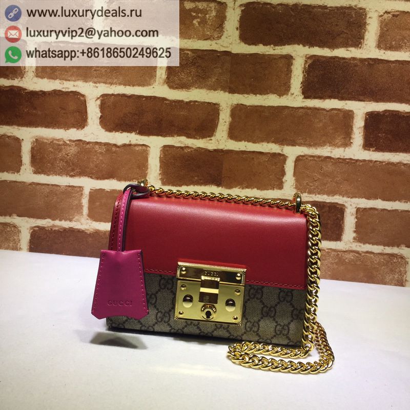 GUCCI Padlock# Small GG Shoulder Bags 409487