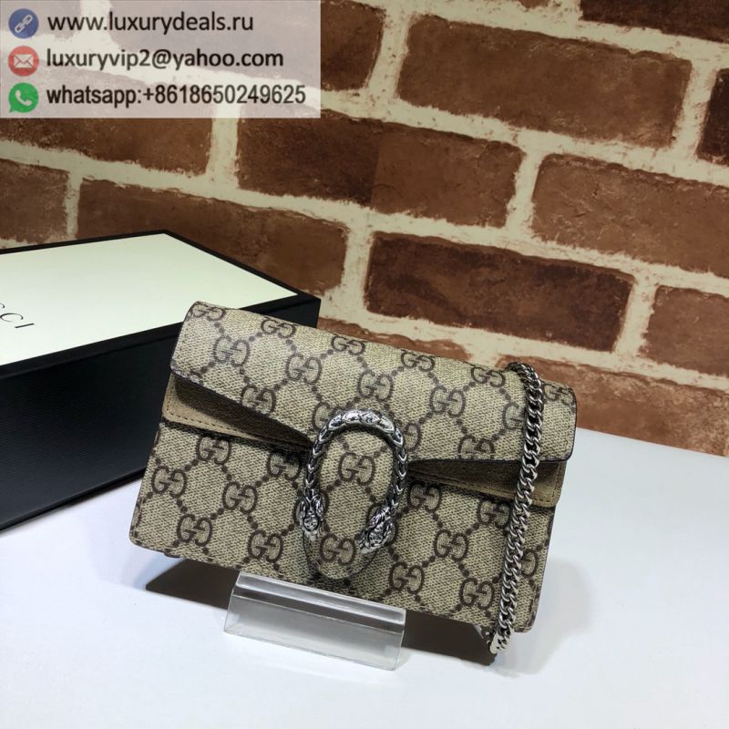 GUCCI Dionysus#GG Supreme Canvas mini Shoulder Bags 476432