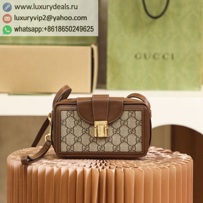 GUCCI GG mini Shoulder Bags with clasp closure 614368 92TCG 8563