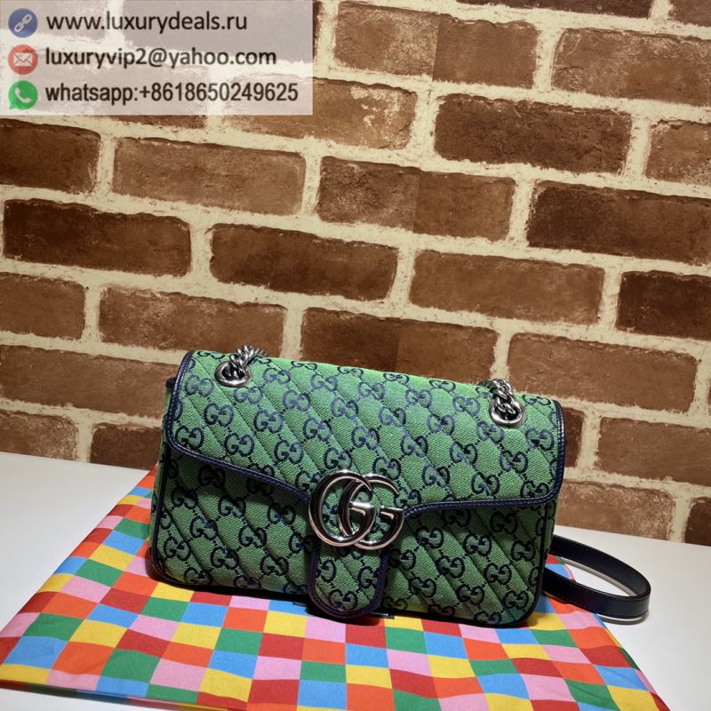 GUCCI GG Multicolor#GG Marmont Small Shoulder Bags 443497