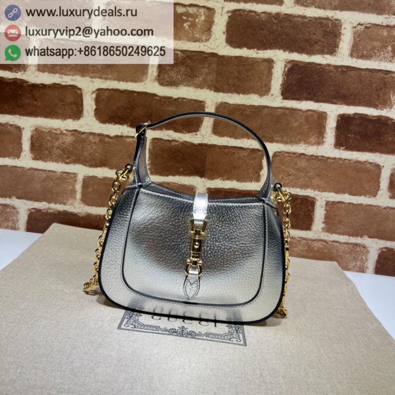 GUCCI Jackie 1961# Silver mini Shoulder Bags 675799