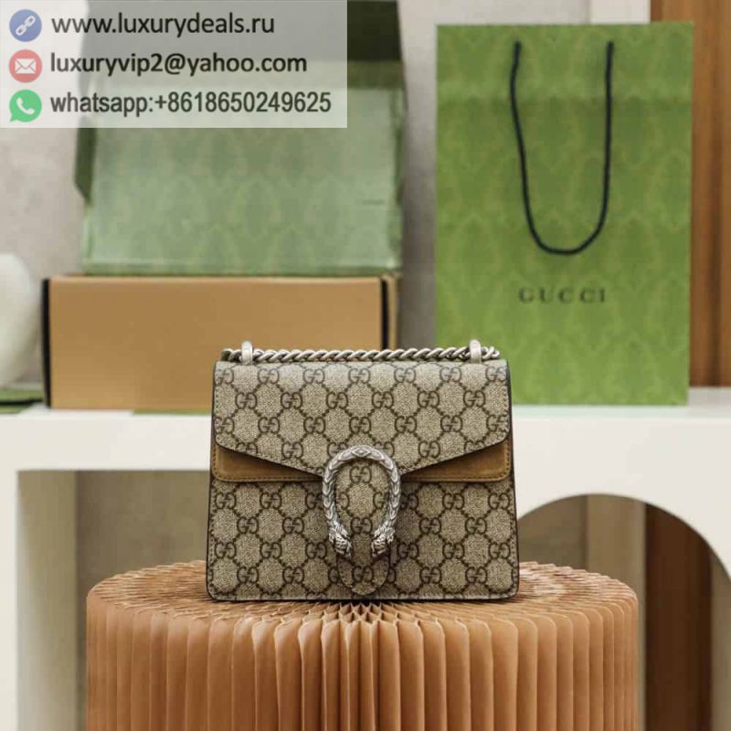 Gucci Dionysus GG Supreme Shoulder Bags 421970 KHNRN 8642