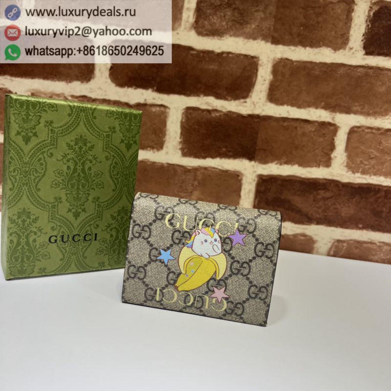 GUCCI Bananya Card Holder 701009