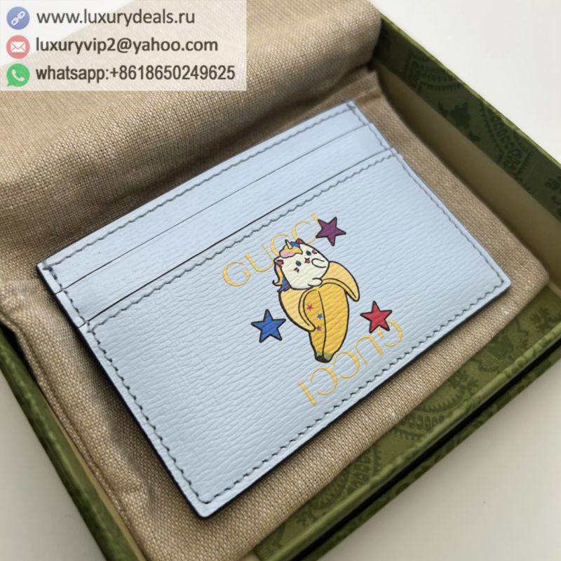 GUCCI Bananya Card Holder 701064