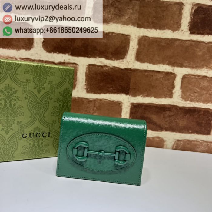 GUCCI Horsebit 1955# Card Holders 621887