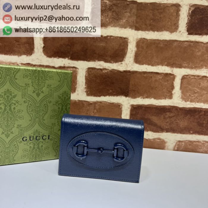 GUCCI Horsebit 1955# Card Holders 621887