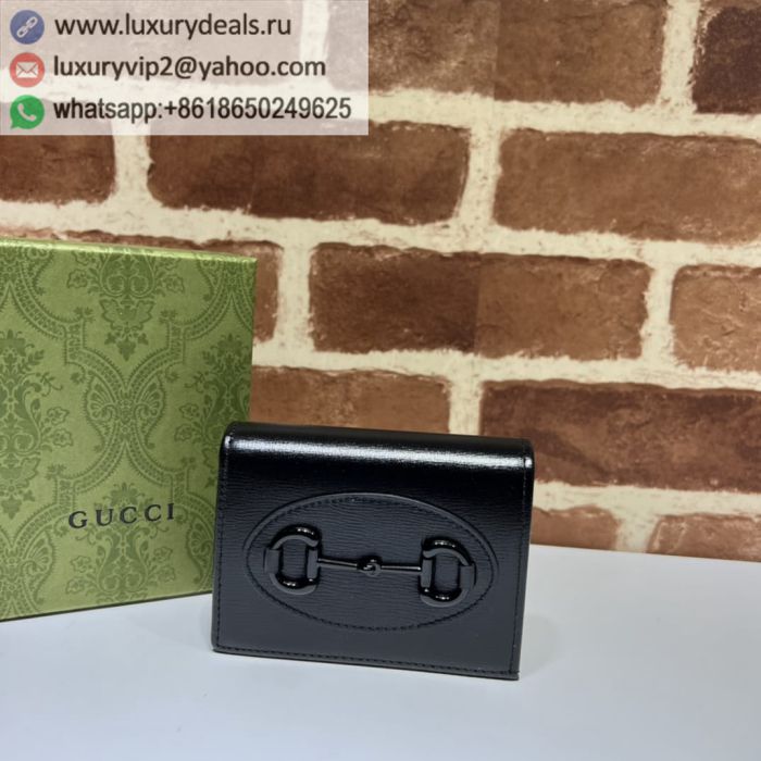 GUCCI Horsebit 1955# Card Holders 621887