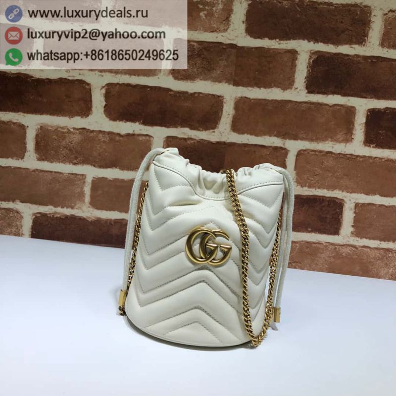 Gucci GG Marmont Mini Bucket Bags 575163