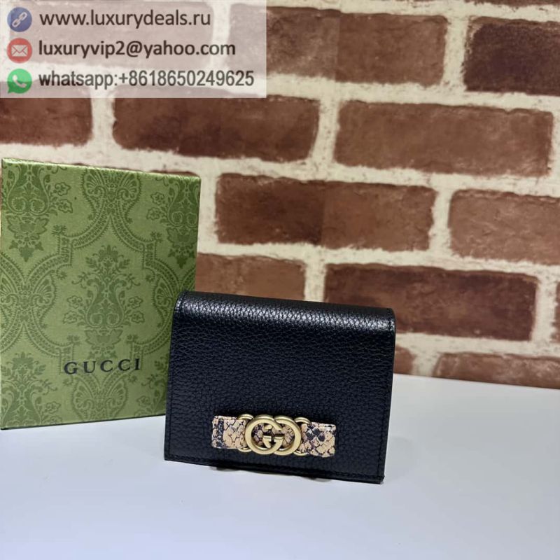 Gucci GG Python Bow Wallets 746059