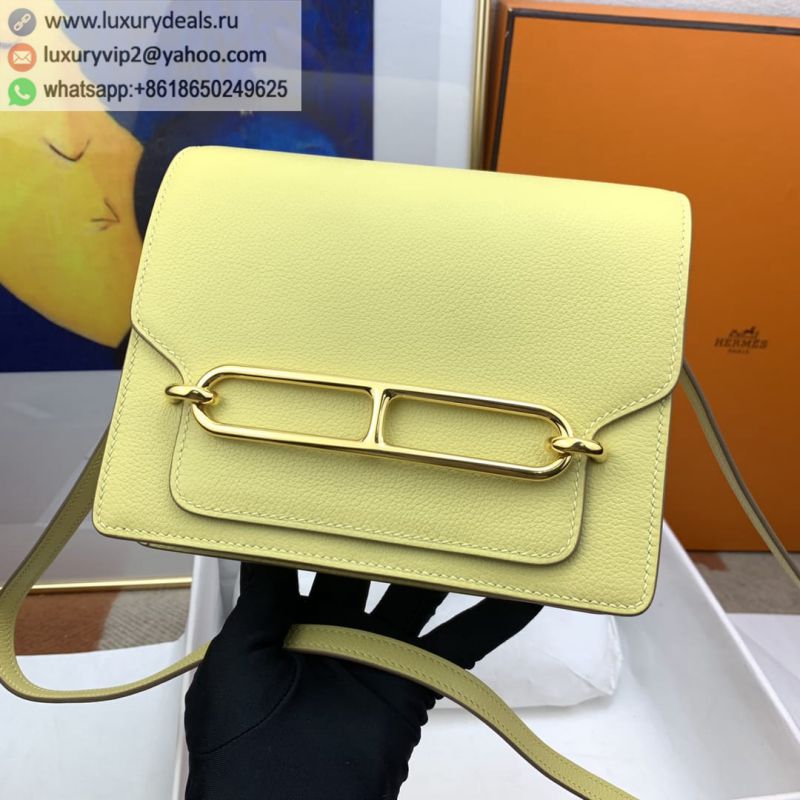 Hermes roulis 19cm evercolor IZ gold