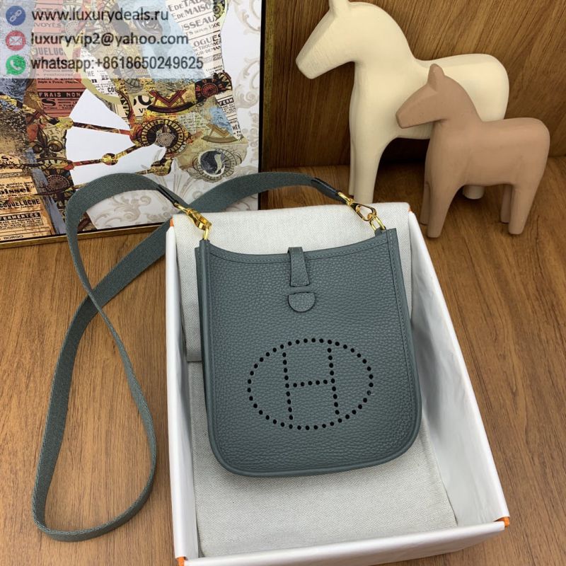 Hermes Mini Evelyn 17cm Clemence 63