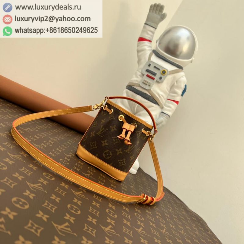 LV M81266 Nano NoE 2020 Monogram Bucket Bags