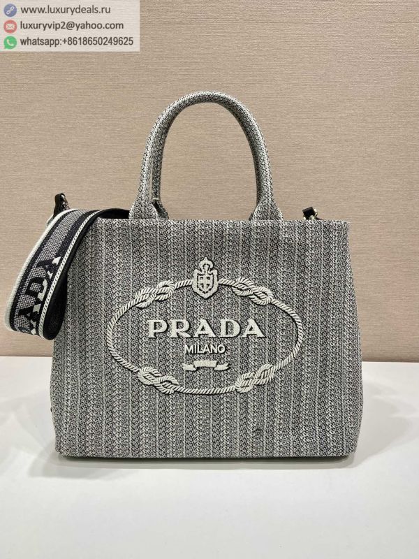 PRADA Embroidery Tote 1BA342