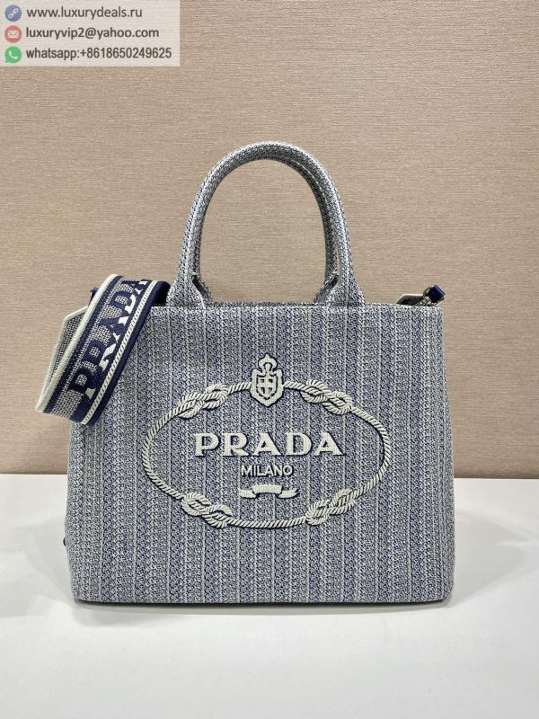 PRADA Embroidery Tote 1BA342