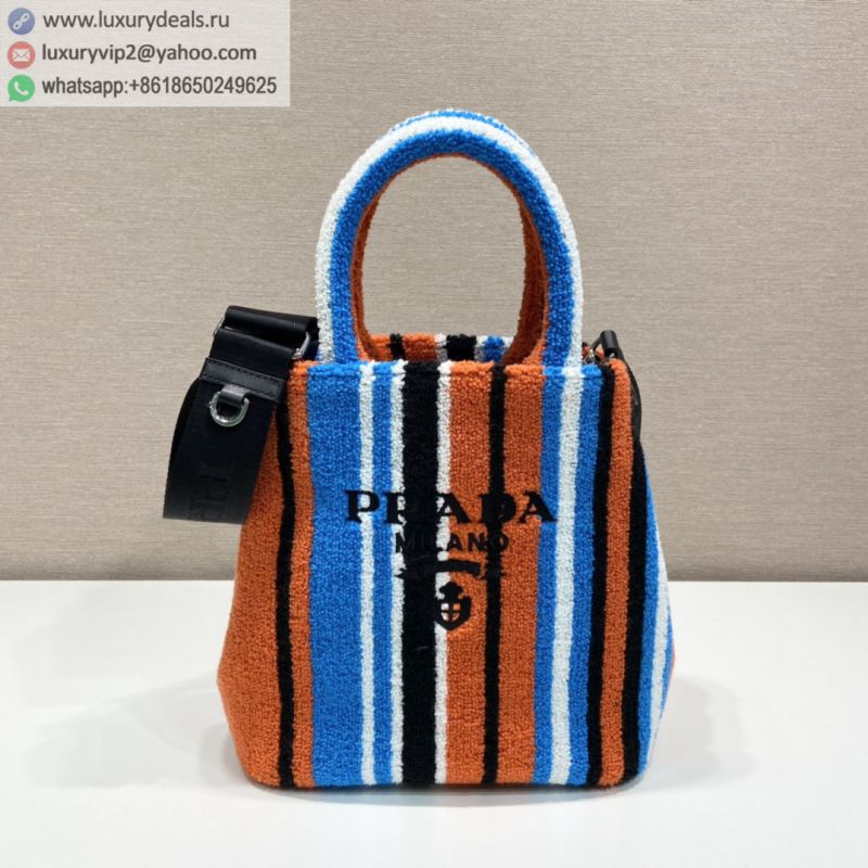 PRADA Embroidery Tote 1BA343