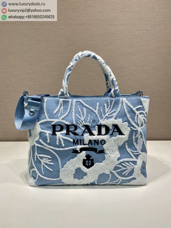 PRADA Embroidery Tote 1BG399