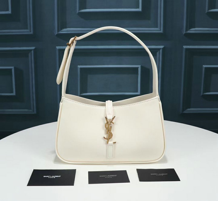 YSL Le5A7 Bag 657228 White