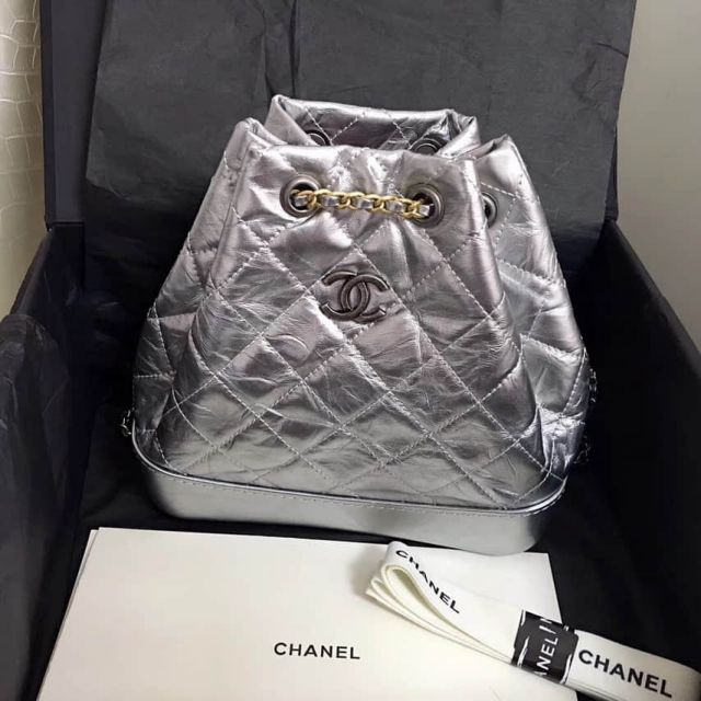 CC Silver GABRIELLE Backpack Bags Women Bags