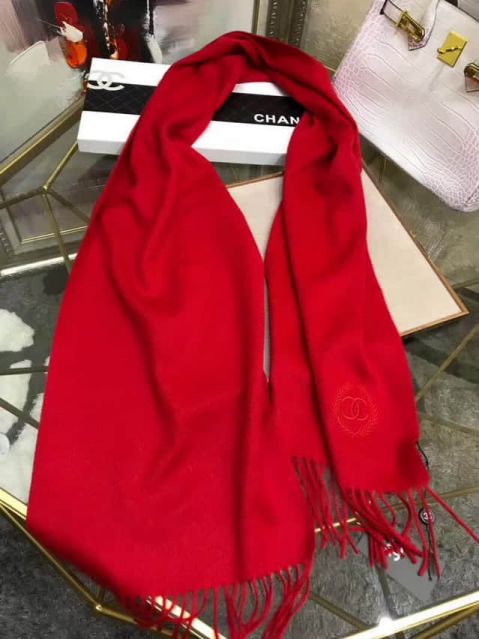 CC Cashmere Classic Red Women Scarves