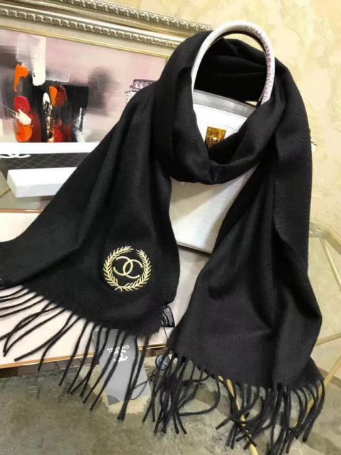 CC Cashmere Classic Black Women Scarves