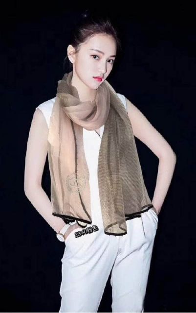 CC 100% Mulberry Silk Women Scarves