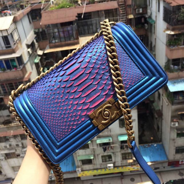 CC Leboy Python Shoulder Bags Women Bags