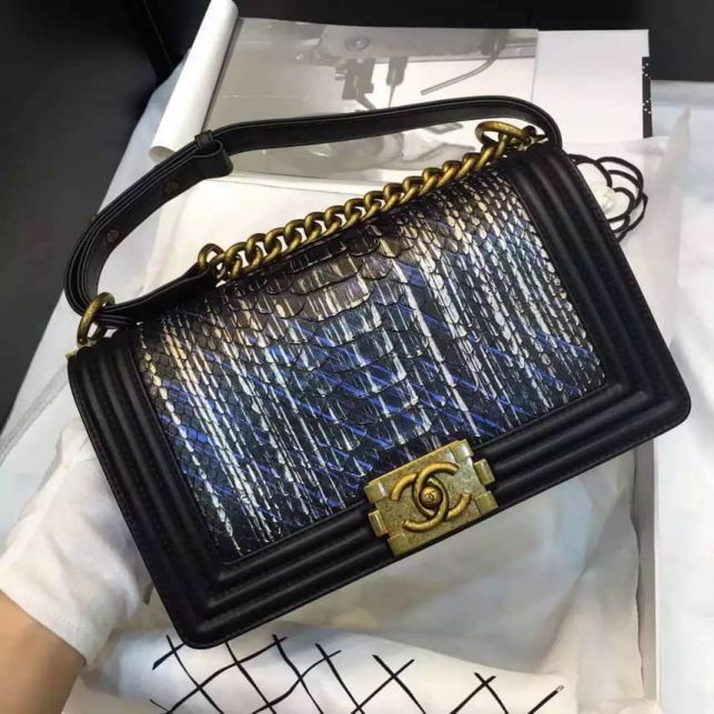 CC Leboy Python Shoulder Bags Women Bags