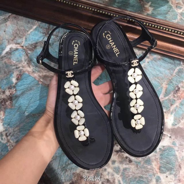 CC 2018ss Sandals Black Women Shoes